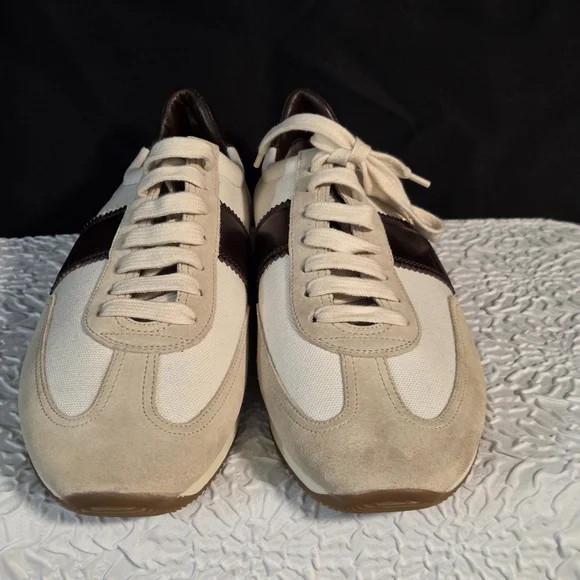 Authentic Tom Ford Retro Runner Sneakers crafted in Italy - Picture 3 of 13